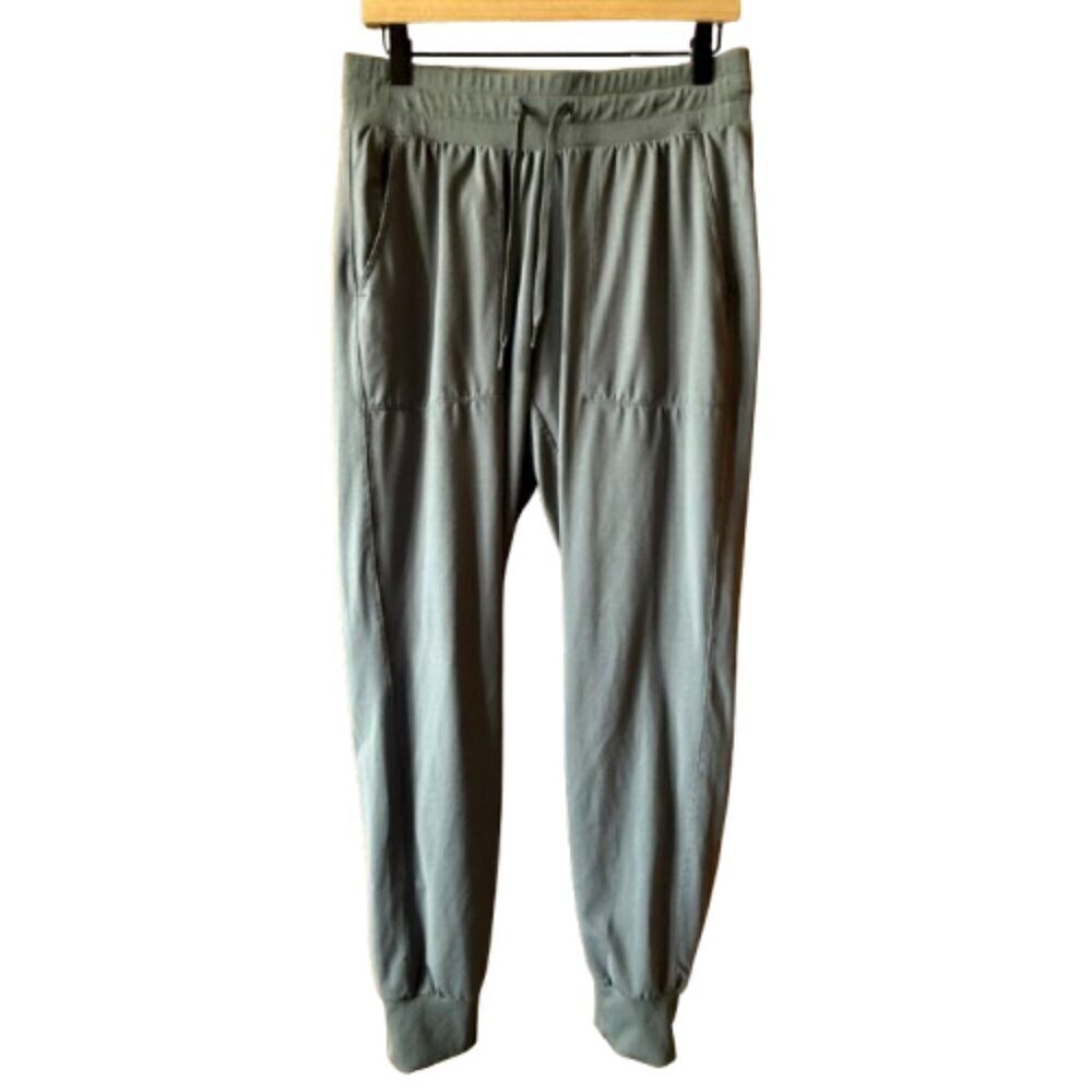Women's L Zella Super Soft Pull On Gray Athletic Drawstring Joggers